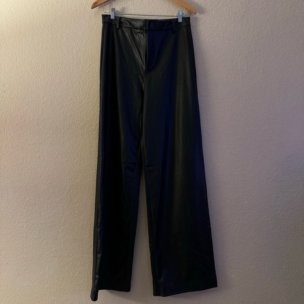 Zara Faux Leather Pants